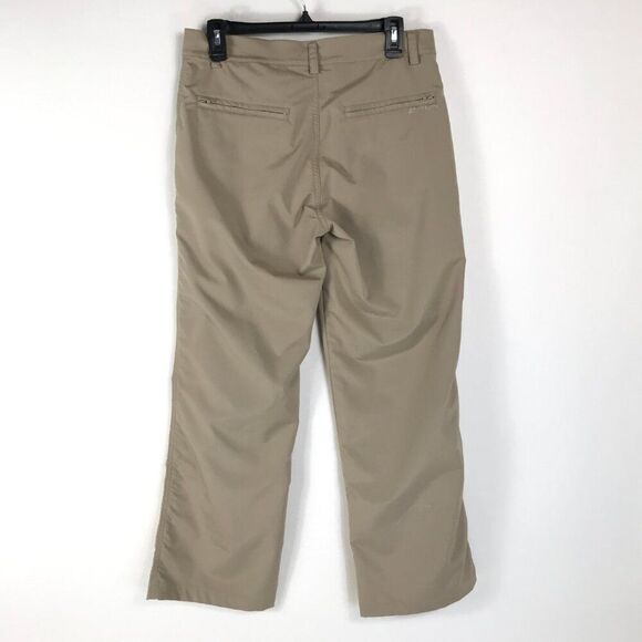 ZO•ON Iceland Bootcut Trail Pants Women's Size 30 Tan Lightweight Active Outdoor - Picture 3 of 13